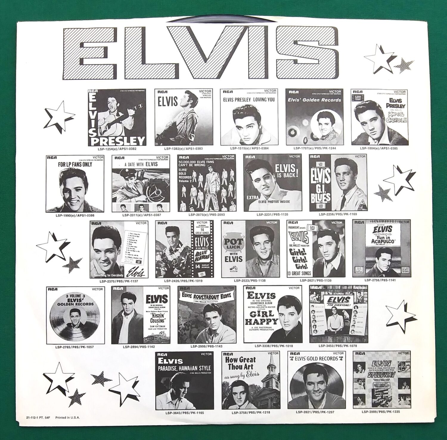 Elvis Presley From Elvis Presley Boulevard Memphis Tennessee (1976